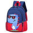thumbnail image 2 of POWOFUN Kids Toddler Preschool Travel Backpack Cool Cute Cartoon Waterproof Daypack (Dinosaur Red), 2 of 4