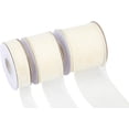 thumbnail image 4 of Joycrosso Burlap Wired Edge Ribbon 1 inch x 10 Yards, Ivory, Ideal for Crafting, Gift Wrapping, Wreath, Christmas Tree, and Rustic Wedding Decorations, 4 of 4