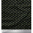 thumbnail image 1 of Soimoi Polyester Crepe Fabric Floral Shirting Printed Craft Fabric by The Yard 52 Inch Wide, 1 of 3