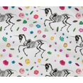 thumbnail image 4 of oneOone Rayon Green Fabric Skull Sewing Craft Projects Fabric Prints By Yard 56 Inch Wide, 4 of 4