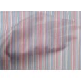 thumbnail image 3 of oneOone Tissu Popeline de Coton Rayures Multicolores Tissu Imprimé 1 Yard 56 Pouces de Large, 3 of 3
