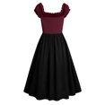 thumbnail image 3 of Élégante Robe Débardeur pour Femmes Sans Manches Midi d'Été avec Poches, 3 of 3