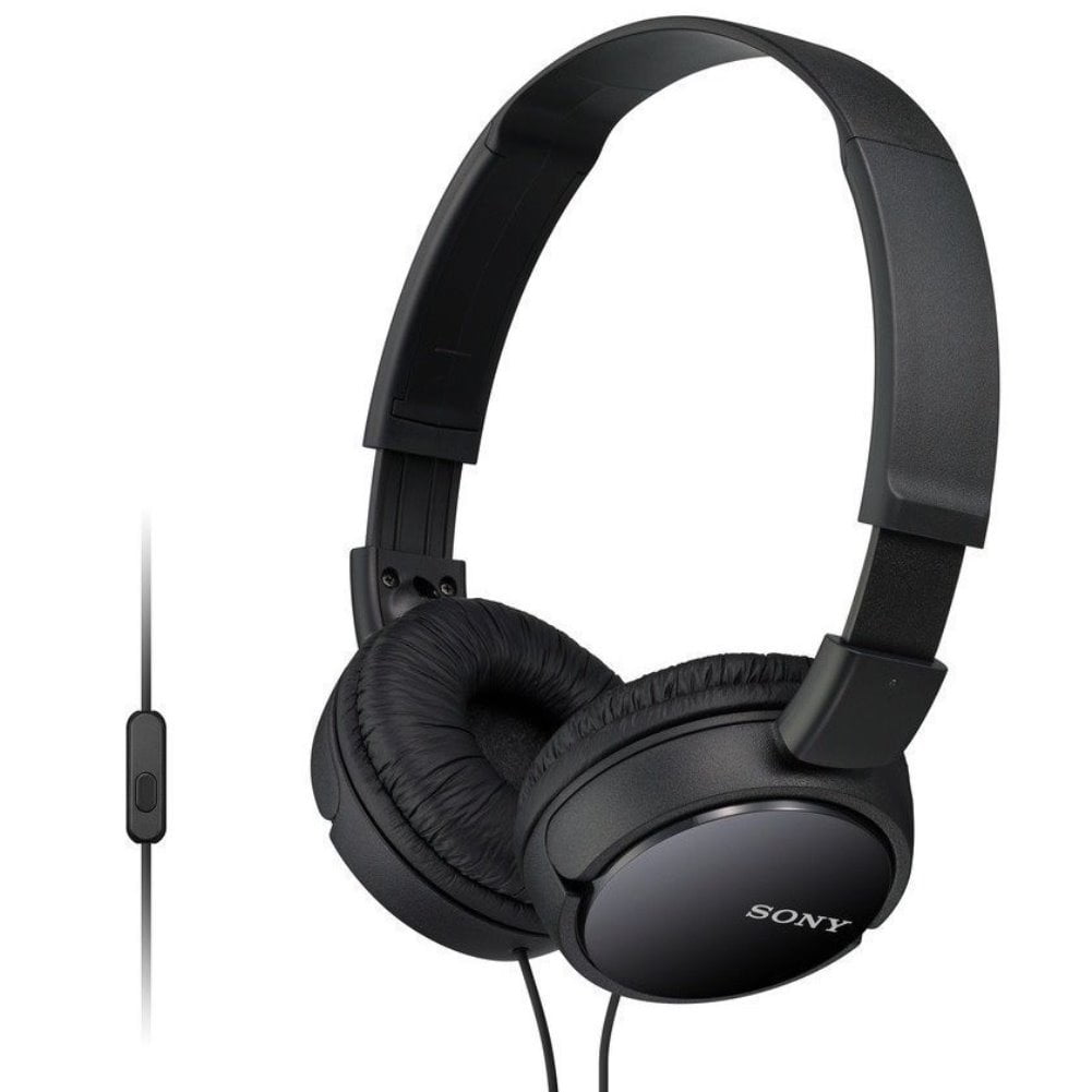 Sony MDR-ZX110AP Extra Bass Wired Headphones with Mic, Smartphone