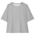 thumbnail image 4 of Ensemble 2 Pcs pour Fille, T-Shirt à Manches Courtes à Imprimé Graphique et Short de Cycliste, Survêtement d'Entraînement, 4 of 8