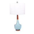 thumbnail image 1 of Sagebrook Home Lampe de Table Génie 28", Bleu Clair, 1 of 1