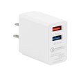 thumbnail image 2 of axGear QC3.0 Adaptateur de Charge à Double Port USB Chargeur Rapide à 2 Ports, 2 of 8