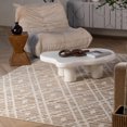 thumbnail image 4 of Rug Branch Hogar Abstract Indoor Outdoor Area Rug, Brown Cream, Modern - Living Room, Bedroom, Dining Room, and Kitchen, 4 of 9