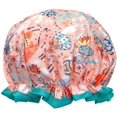 thumbnail image 1 of ORUYROP Allyrew Réutilisables Femmes Imperméables Bonnets de Douche pour les Cheveux Longs, le Désert de Plaisir, 1 of 4