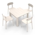 thumbnail image 4 of Chaises empilables Patioflare, crème, lot de 2, 4 of 8