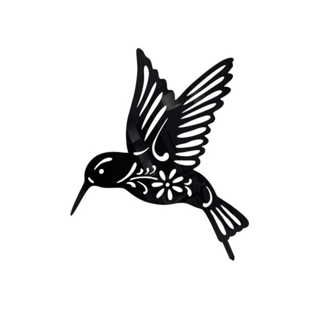 Shengyu Bird Silhouettes Statue Bird Art Sculpture for Backyard Tree Decoration