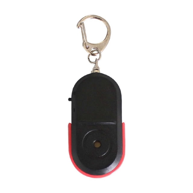 Sifflet Sans Fil Détecteur de Clés Contrôle Vocal Matériau ABS Lumière LED Camping Randonnée Usage Quotidien Extérieur