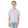 thumbnail image 1 of Jerzees Youth DRI-POWER Active Short Sleeve Crew T-Shirt, L, Silver, 1 of 1