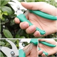thumbnail image 2 of 10 Pcs Garden Tools Set , Heavy Duty Trowel Rake Weeder Pruner Shears Sprayer with, 2 of 8