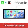 thumbnail image 2 of ZWNAV 15.8 inch Android 15 Car Radio For Mercedes-Benz SL 2003-2010 HD Multimedia Video Player Navigation GPS DVD 4G DSP Stereo Bluetooth, 2 of 14