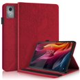 thumbnail image 1 of Tree of Life Embossed Case for Lenovo Tab m11/k11 Plus Stand, Card Slots, Stylus Loop Red, 1 of 5
