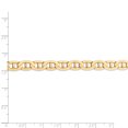 thumbnail image 5 of Chaîne d'Ancre Concave en Or Jaune 14K 7mm, 5 of 5