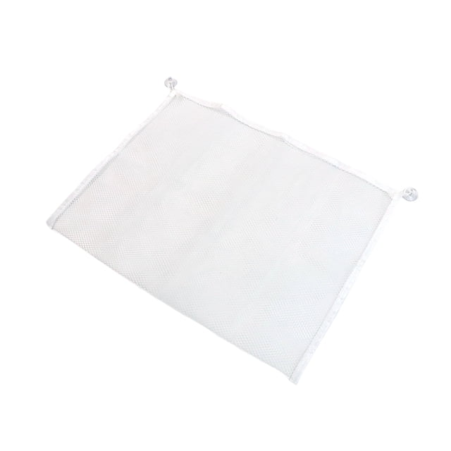 Mesh Bath Toy Organizer Wall Mounted Storage Pouch with Suction Cups for Kids Toddlers Large Capacity Quick Drying Net Bag