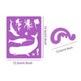 thumbnail image 4 of 14 Pcs Pochoir de Dessin Types Assortis Bricolage Peinture Gabarit Gabarit de Dessin, 4 of 6