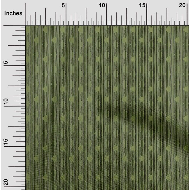 oneOone Cotton Poplin Fabric Stripe Block Decor Fabric Printed BTY 42 Inch Wide