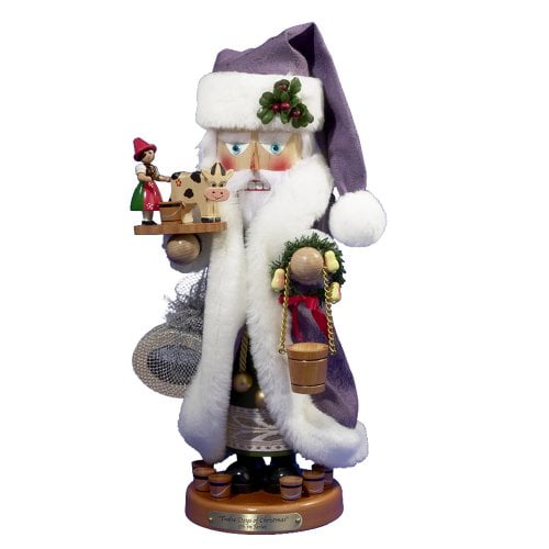 Steinbach Kurt Adler 18-Inch Limited Edition Twelve Days of Christmas Wind-Up Musical Eight Maids a Milking Nutcracker