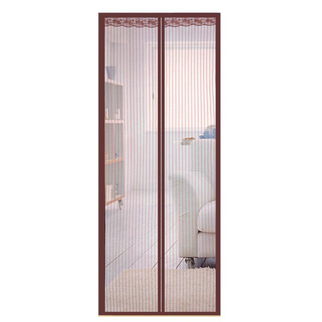 Coofit Magnetic Screen Door Summer Creative Front Door Screen Curtain Door Curtain