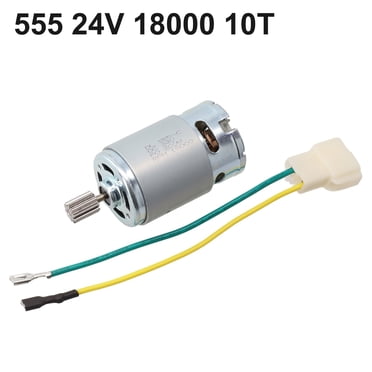 Lefu 555 24V Moteurs pour Enfants Voiture Électrique Jouet DL 555-C 24V Haute Vitesse Haute Puissance