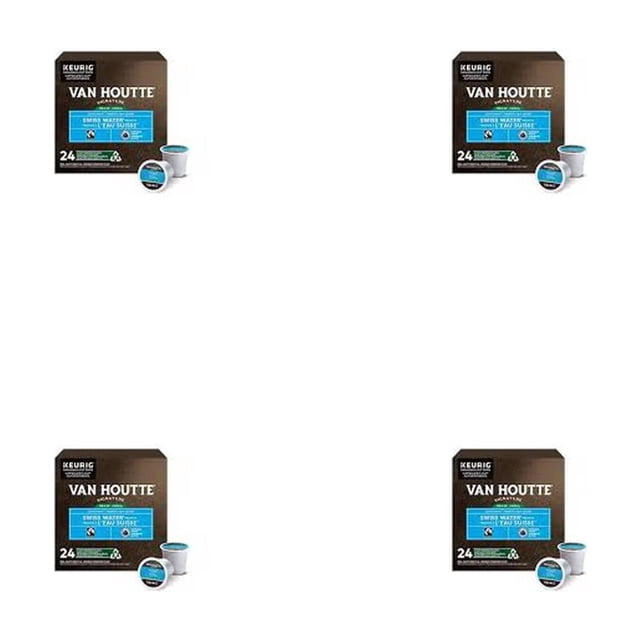 Van Houtte Decaf. Fair Trade Swiss Water Keurig K-Cup Pods 96 count