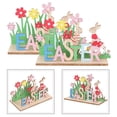 thumbnail image 2 of CIMAXIC Easter 2pcs Easter Table Sign Wooden Easter Letter Table Decor Spring Decor Centerpiece Tabletop Ornament,6.89"X3.86"X0.12", 2 of 5