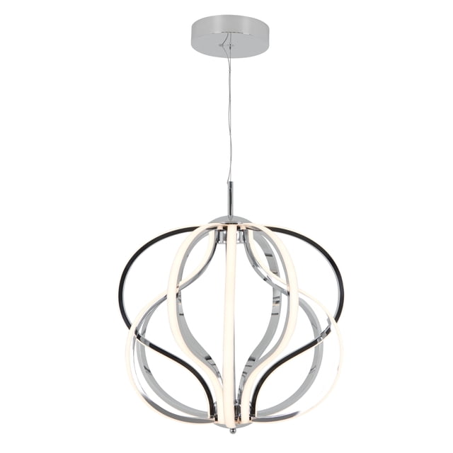 Artika Meridian Luminaire Suspendu Moderne, Chrome