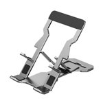 Support de téléphone pliable pour téléphone de table Bracket Ultra-fin & Ajustable en aluminium réglable à angle Cradle Dock pour IPads Smart Phone