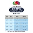 thumbnail image 5 of Fruit Of The Loom Mens Big Assorted Knit Boxers - 6 Pack, 3XB, Assorted, 5 of 5