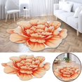 thumbnail image 2 of Runner Rug Door Mat with Heavy Duty Backing Front Door Mat Indoor 3D Special Shaped Flower Floor Door Mat Indoor Rugs Diameter 100cm Area Rug for Kitchen Warehouse Sale Clearance 40X40IN, 2 of 6