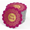thumbnail image 4 of Inkdotpot Gold Foil Paper Hang Tags Happy Diwali Favor Tags 100 Piece, 4 of 6