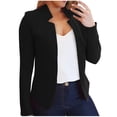 thumbnail image 1 of Cardigan Veste Manteau Haut Décontracté Mode à Manches Longues Uni pour Femme, 1 of 9