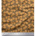thumbnail image 1 of Soimoi Velvet Fabric Text & Tiger Face Cartoon Fabric Prints by Yard 58 Inch Wide, 1 of 3