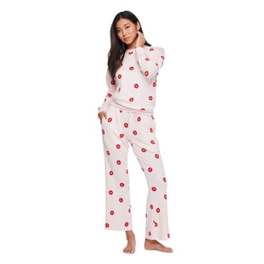 T-shirt de nuit imprimé à manches longues George pour femmes