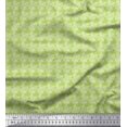 thumbnail image 1 of Soimoi Cotton Duck Fabric Stencil Floral Decor Fabric Printed Yard 56 Inch Wide, 1 of 3