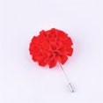 thumbnail image 2 of 8 Pcs Épingle de Revers Mode Fleur Épingle Broche de Revers Épingle à Revers pour Costume de Mariage Robe, 2 of 10