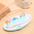 thumbnail image 3 of Baby Electric Nail Trimmer Infants Nail File Newborn Electric Nail Trimmer Newborn Infants Nail File LED Baby Nail File Electric Nail Trimmer Manicure Set Toes Fingernails Care, 3 of 8