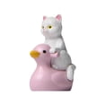 thumbnail image 1 of Jouer dans l'Eau Canards Roses Chats Chatons Paysages Jardinage et Paysages Décorations de Poupées, 1 of 2