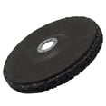 thumbnail image 4 of Sanding Wheel Paint Rust Removal Grinding Disc Stainless Steel Polishing Wheel, Black, 100mm, 16mm Inner Hole, 4 of 9