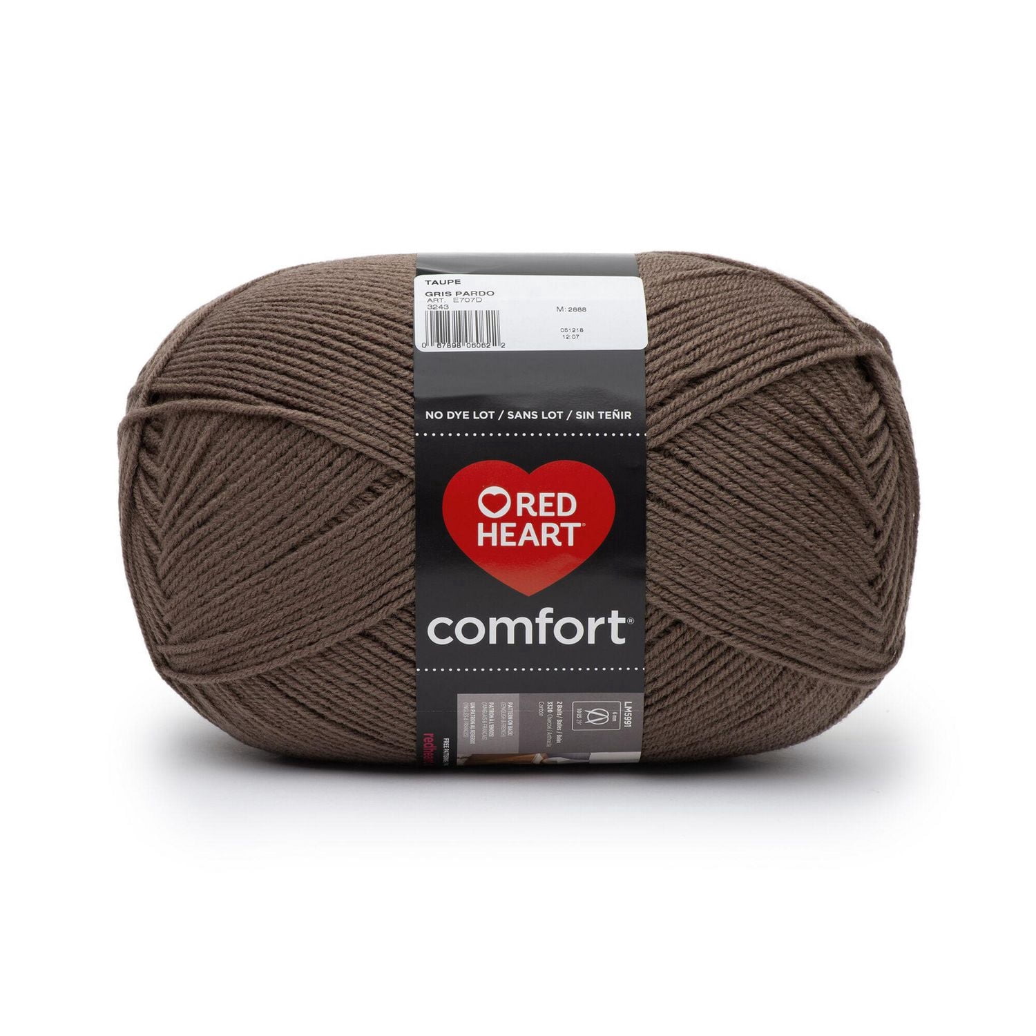 Red Heart® Comfort® Yarn, Solid, Acrylic #4 Medium, 16oz/454g, 867 ...