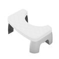 thumbnail image 3 of Feltree Squatting Toilet Stool for Easier Poop, Foldable and Stackable Bathroom Step Stool Fits All Toilets, 6.69 Inch Height Adjustable Posture, Heavy-Duty Non-Slip Plastic Foot Stool, 3 of 8