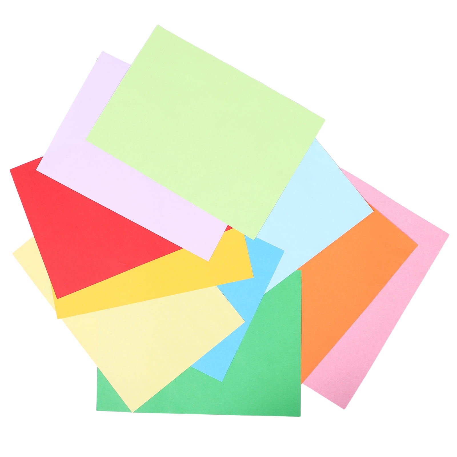 PAMINGONO Assorted Colored Paper Sheets for Electrostatic Printer Use Office and Craft Applications