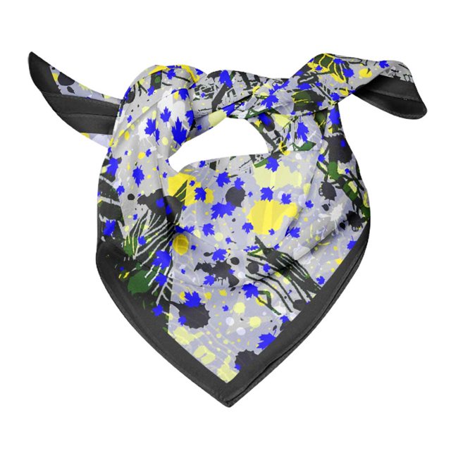 Bimba Womens Rectangular Printed Cotton Voile Scarf Neck Head Wrap-40 x 80 Inches