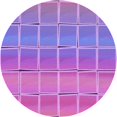 thumbnail image 1 of Ahgly Tapis Rond Lavable en Machine Intérieur Transitionnel Heliotrope Violet, 3 Pieds Rond, 1 of 7