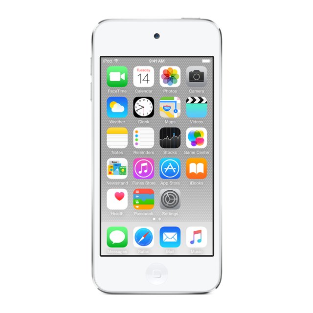 Apple iPod Touch 6th Generation 64GB Silver and White , Like New