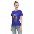thumbnail image 4 of T-Shirt Basique à Manches Courtes pour Femmes Super Saiyan, 4 of 6