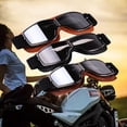thumbnail image 2 of Goggles Unisex Vintage Motorcycle Motorbike Windproof Dustproof Pilot Goggles for, 2 of 6