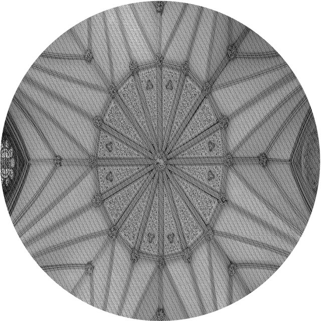 Ahgly Company Tapis d'Intérieur Ronds Transitionnels Gris Gray Lavables à la Machine, 3 Pieds Rond